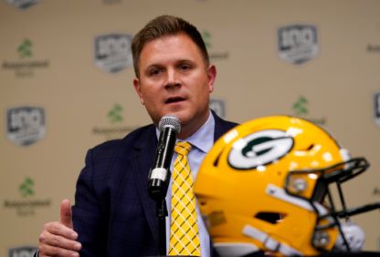 Green Bay Packers GM: Brian Gutekunst